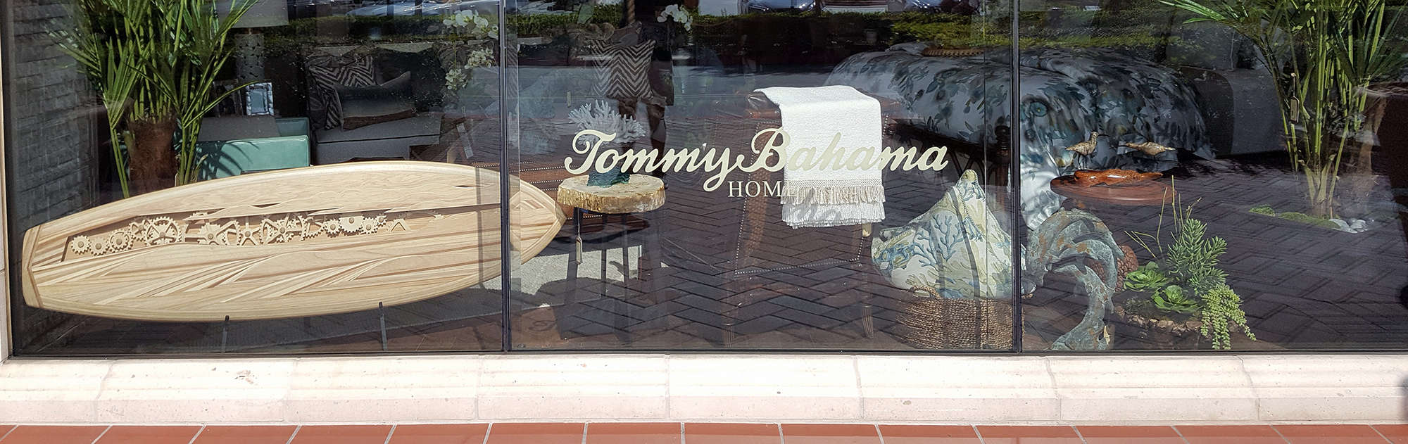 tommy bahama wood surfboards